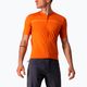 Men's Castelli Unlimited Allroad orange rust cycling jersey