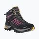 Women's trekking boots CMP Rigel Mid Wp anthracite/bouganville 7