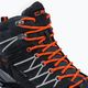 Men's CMP Rigel Mid grey-orange trekking boots 3Q12947 9
