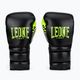 LEONE 1947 Carbon22 black-green boxing gloves GN222