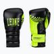 LEONE 1947 Carbon22 black-green boxing gloves GN222 3