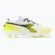Men's Diadora Brasil Elite Tech GR LPX football boots white/black/fluo yellow 2