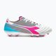 Men's Diadora Brasil Elite Veloce GR ITA LPX football boots white/pink fluo/blue fluo 11