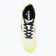 Children's football boots Diadora Brasil Elite GR LT LPU Y white/black/fluo yellow 6