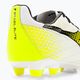 Children's football boots Diadora Brasil Elite GR LT LPU Y white/black/fluo yellow 9