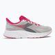 Women's running shoes Diadora Passo 3 silver dd/blk/rubine red c 2