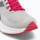 Women's running shoes Diadora Passo 3 silver dd/blk/rubine red c 7