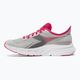 Women's running shoes Diadora Passo 3 silver dd/blk/rubine red c 10
