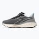 Men's Diadora Strada steel gray/black running shoes 10