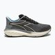 Men's Diadora Strada steel gray/black running shoes 11