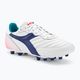 Men's football boots Diadora Brasil GR LT+ MDPU white/navy