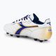 Men's football boots Diadora Brasil Italy OG GR LT+ MDPU white/blue/gold 3