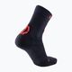 Men's cycling socks UYN MTB black/red 6