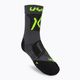 Men's cycling socks UYN MTB anthracite/yellow fluo