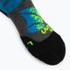 Children's ski socks UYN Ski Junior medium grey melange/turquoise 4