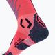 Women's ski socks UYN Ski One Merino pink/black 3