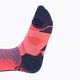 Women's ski socks UYN Ski One Merino pink/black 4