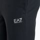 Men's EA7 Emporio Armani Train Core ID Coft Slim night blue/silver logo trousers 3