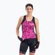 Women's cycling jersey Alé Triangles pink and black L21112543 3