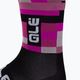 Alé Match cycling socks black/pink L22218543 3