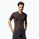 Men's Alé Color Block Off Road cycling jersey cocoa brown
