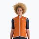Women's cycling waistcoat Sportful Hot Pack Easylight orange 1102029.850