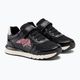 Geox Fastics children's shoes black/dark pink 4