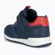 Geox Rishon navy/red children's shoes 9