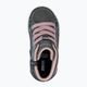 Geox Kilwi children's shoes dark grey/dark pink 12