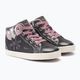 Geox Kilwi children's shoes dark grey/dark pink 4