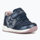 Geox Rishon navy/dark silver children's shoes 7