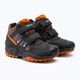 Geox New Savage Abx junior shoes black/dark orange 4