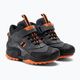 Geox New Savage Abx junior shoes dark grey/orange 4