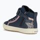 Geox Kalispera navy/dark silver children's shoes 9