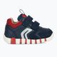 Geox Iupidoo navy/red children's shoes 8
