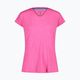 CMP women's trekking t-shirt pink 31T7256/H924