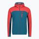 Men's CMP blue/red trekking sweatshirt 31L6327/M916