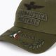 Men's Aeronautica Militare Embossed Embroidery military green baseball cap 3