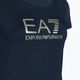 Women's EA7 Emporio Armani Train Shiny navy blue/logo light gold T-shirt 3