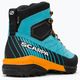 Men's trekking boots SCARPA Mescalito TRK GTX turquoise-black 61050 8