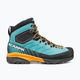 Women's trekking boots SCARPA Mescalito TRK GTX turquoise-black 61050 11