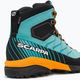 Women's trekking boots SCARPA Mescalito TRK GTX turquoise-black 61050 8