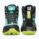 SCARPA Rush TRK GTX ceramic/sunny lime women's trekking boots 14