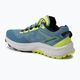 SCARPA Spin Planet women's running shoes ocean blue/lime 3