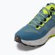 SCARPA Spin Planet women's running shoes ocean blue/lime 7