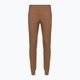 Women's EA7 Emporio Armani Train Logo Series Essential tan trousers