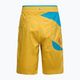 La Sportiva men's climbing shorts Bleauser bamboo/tropic blue 2