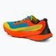 La Sportiva Prodigio men's running shoes tropical blue/cherry tomato 3