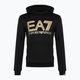 Men's EA7 Emporio Armani Train Logo Series Oversize Logo Hoodie Coft black