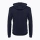 Men's EA7 Emporio Armani Train Logo Series Oversize Logo Hoodie Coft navy blue 2